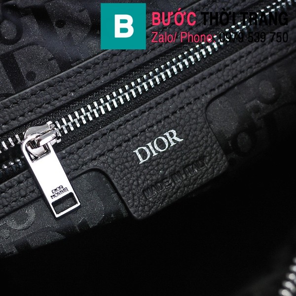 Túi xách Dior Oblique Bag siêu cấp cỡ lớn vải casvan màu 1 size 33cm