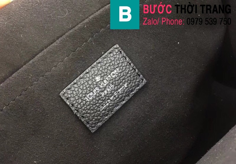 Túi xách Louis Vuitton Mylockme BB siêu cấp da bê màu đen size 22.5 cm - M51418
