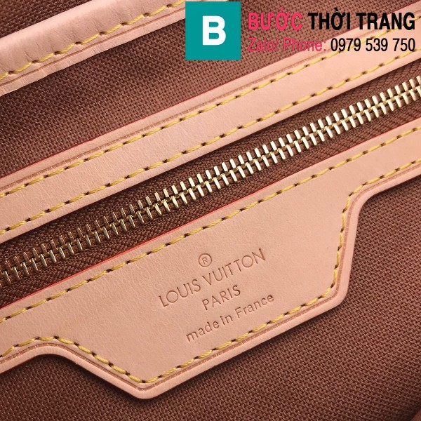 Túi xách tay Louis Vuitton Monogram Vavin PM siêu cấp da casvan màu nâu họa tiết size 23cm - M51172
