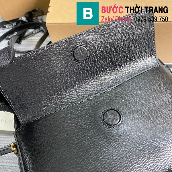 Túi xách Gucci Horsebit 1955 shoulder small bag siêu cấp màu trắng size 22.5 cm - 645454