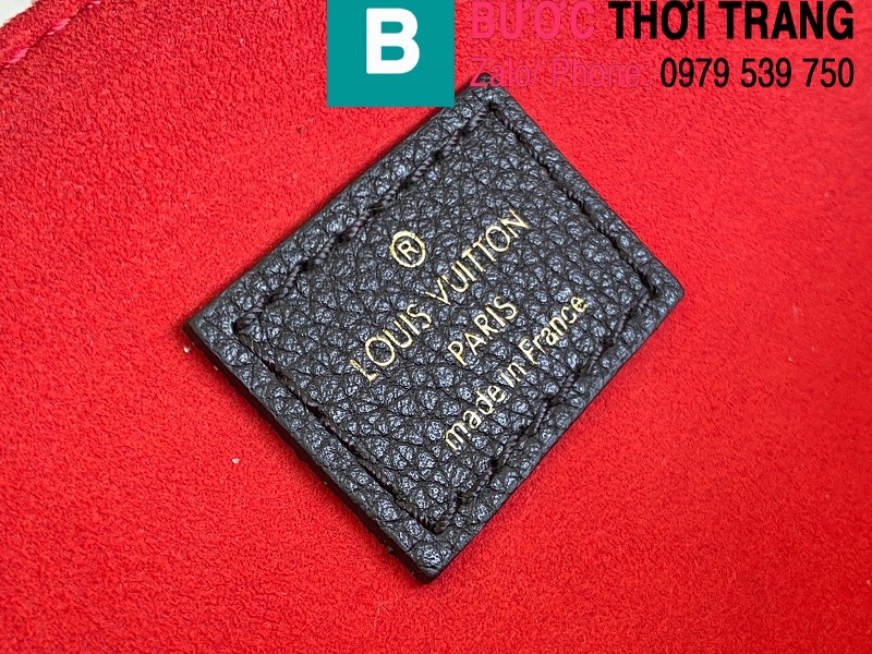 Túi xách LV Louis Vuitton Lockme Shopper siêu cấp da bê màu đen size 42cm - M57345