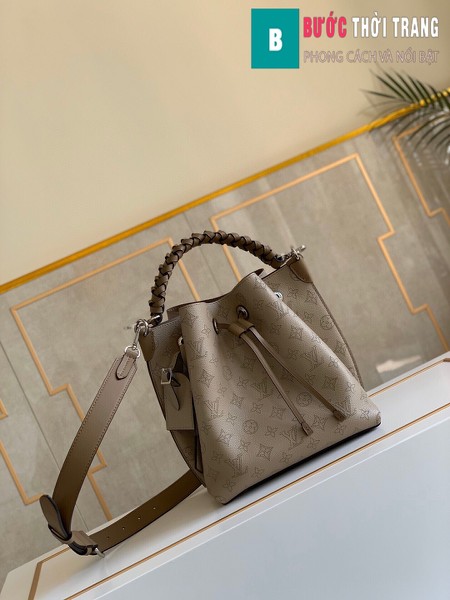 Túi xách LV Louis Vuitton Muria siêu cấp màu Galet size 25 cm - M55799