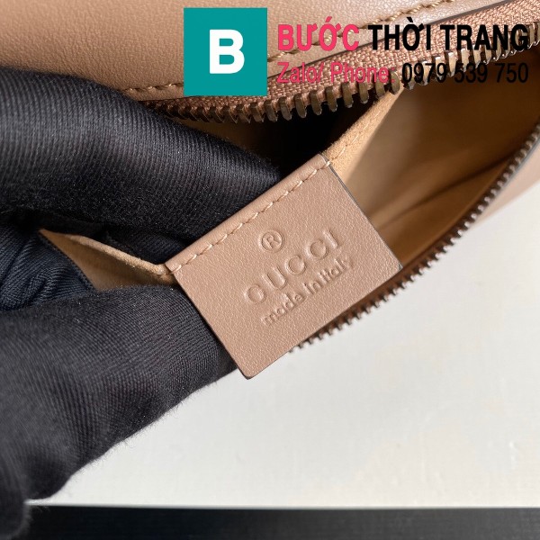 Túi xách Gucci Marmont small matelassé shoulder bag siêu cấp màu nude size 24cm - 447632