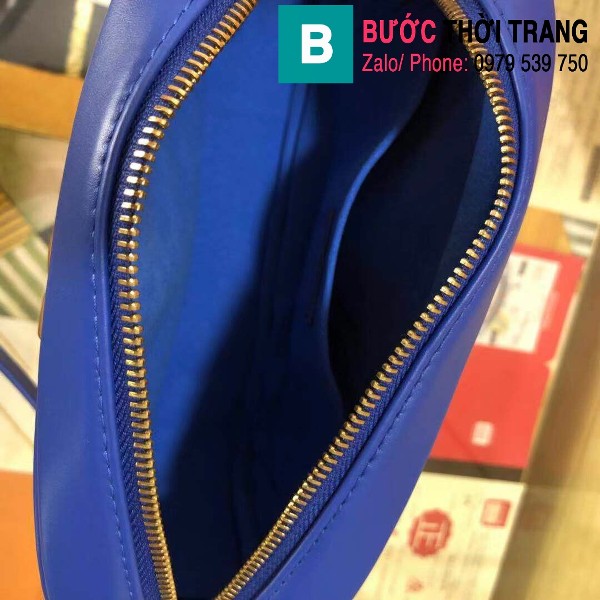 Túi xách Louis Vuitton New Wave siêu cấp da bê màu xanh dương size 21.5 cm - M53683