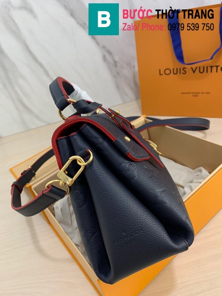 Túi xách Louis Vuitton Georges BB siêu cấp màu hải quân đỏ size 27.5 cm - M53941