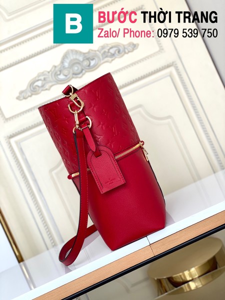 Túi xách LV Louis Vuitton Melie siêu cấp da bò màu đỏ size 31cm - M44014