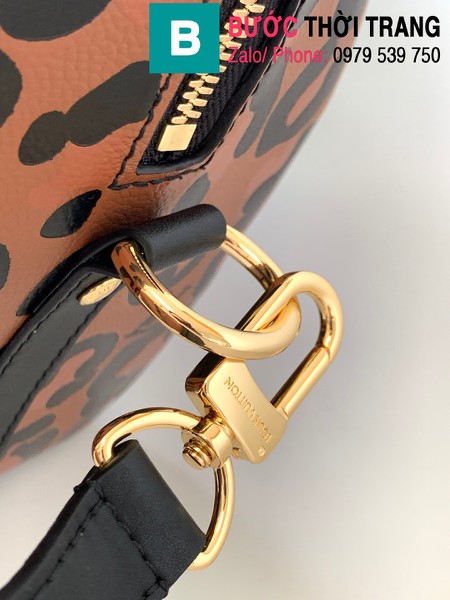 Túi xách Louis Vuitton Speedy Bandoulie siêu cấp da bò màu đen size 25cm - M58524