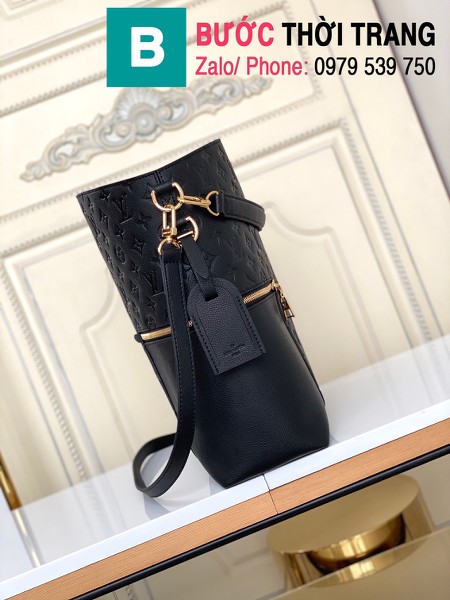Túi xách LV Louis Vuitton Melie siêu cấp da bò màu đen size 31cm - M44014 