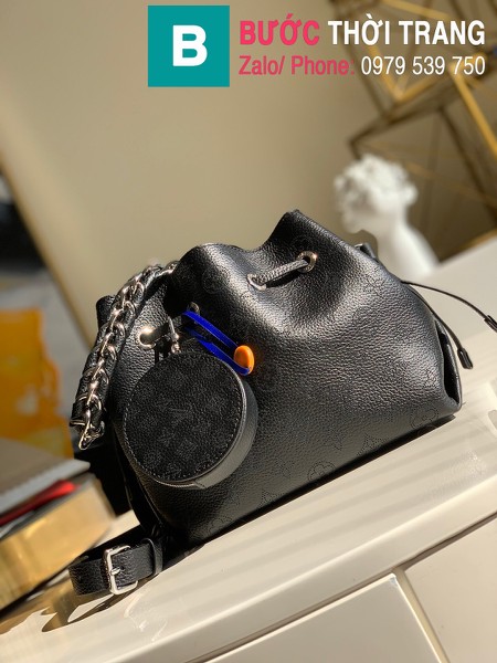 Túi xách Louis Vuitton Muria siêu cấp da bê màu đen size 25 cm - M55798
