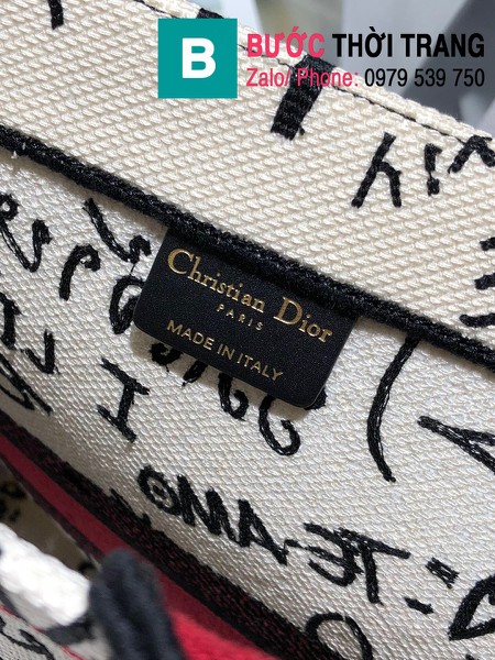 Túi xách Dior Book tote siêu cấp casvan màu 4 size 41.5cm - M1286