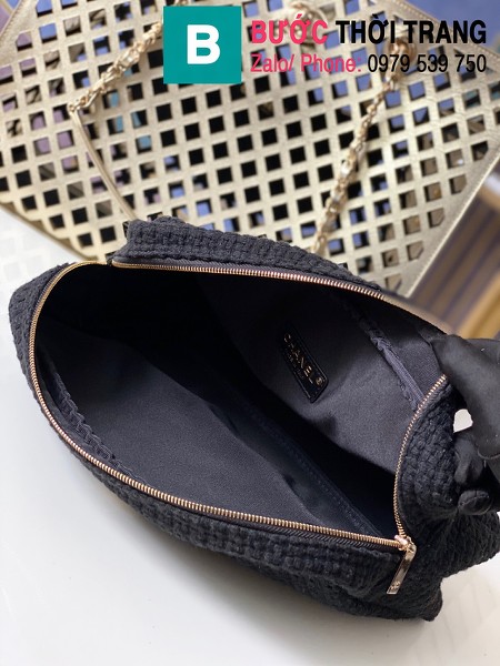 Túi xách Chanel shopping bag siêu cấp da bê màu trắng ngà size 36cm - AS2377