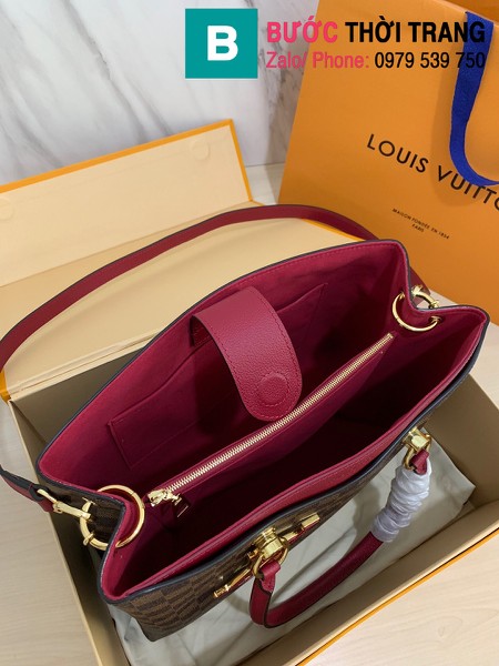 Túi xách Louis Vuitton Riverside siêu cấp màu đỏ đô size 36 cm - M40052