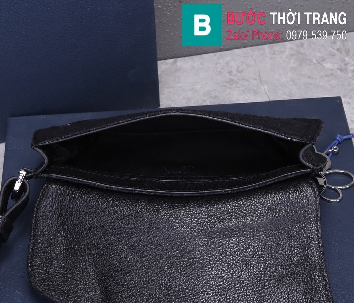 Túi xách Dior Saddle Bag {túi yên ngựa} siêu cấp vải canvas màu 2 size 24 cm