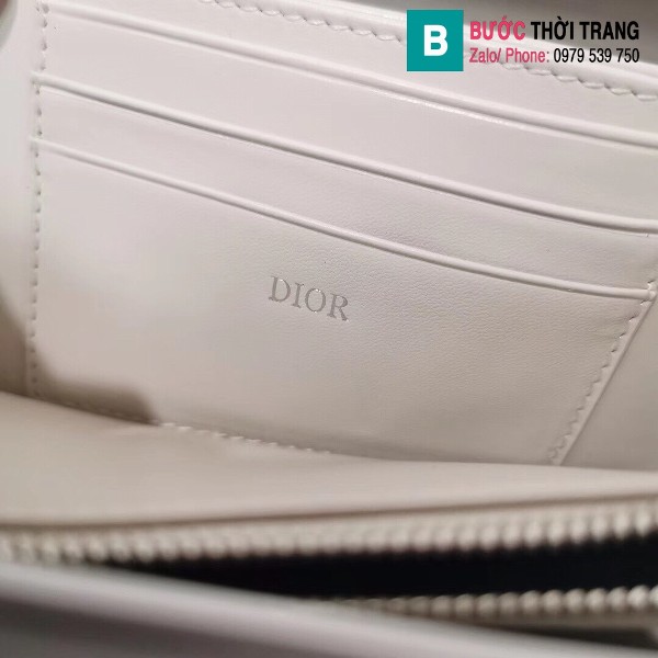 Túi xách Dior rimowa siêu cấp da bê màu nhôm xám size 20 cm