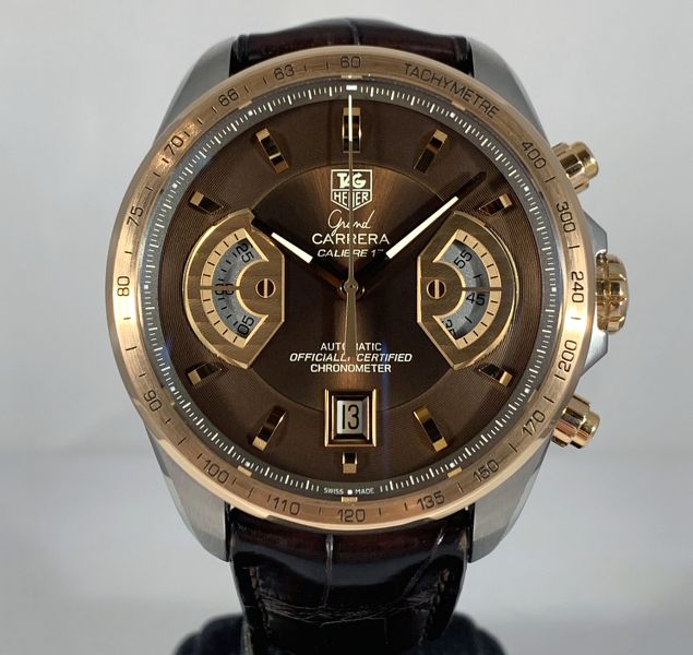 TAG Heuer Grand Carrera 18k Rose Gold Limited Edition Caliber 17