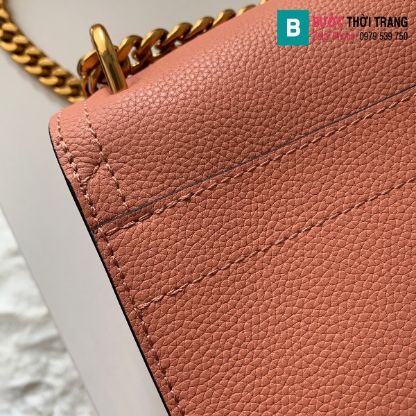 Túi Louis Vuitton Grained Calf Leather siêu cấp màu hồng size 23 cm - M57071