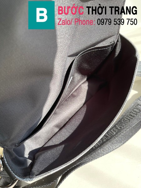 Túi LV Louis Vuitton Studio Messenger siêu cấp da bò màu xám đậm size 23.5cm - N20206