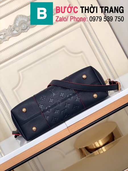 Túi xách LV Louis Vuitton Melie siêu cấp da bò màu xanh đen size 31cm - M44014