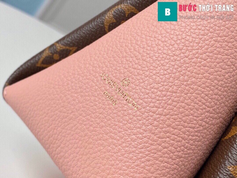 Túi xách LV LOUIS VUITTON Surene BB Chain Shoulder Bag siêu cấp màu hồng size 24cm - M43777