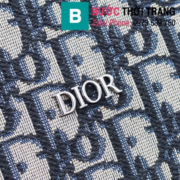 Túi xách Dior Oblique Bag siêu cấp cỡ lớn vải casvan màu 1 size 33cm