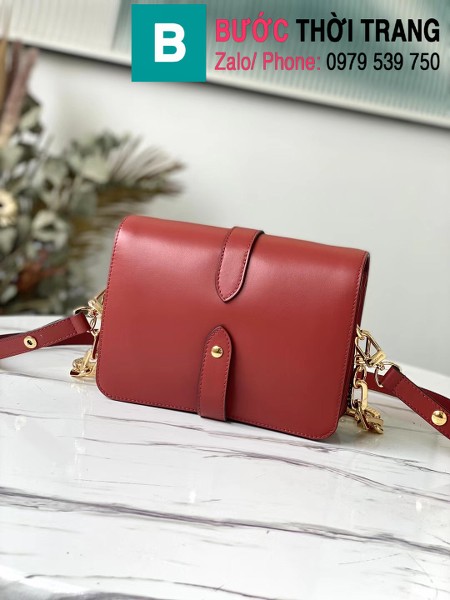 Túi xách LV Louis Vuitton Rendez-Vous Bag siêu cấp da bê màu đỏ size 22cm - M57745