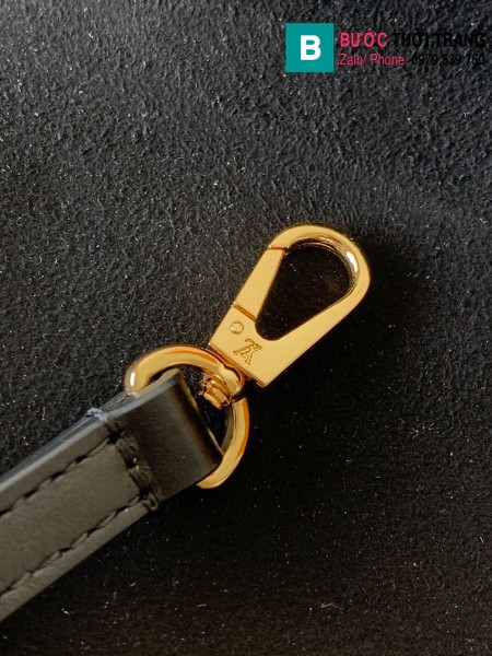 Túi xách Louis Vuitton Locky BB siêu cấp da bò màu đen size 20 cm - M44141