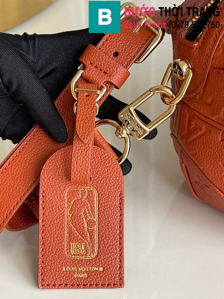 Túi xách Louis Vuitton Lvxnba Ball in basket siêu cấp da bê màu cam đất size 30cm - M57974