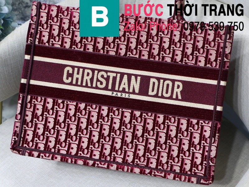 Túi xách Dior Book tote siêu cấp casvan màu 6 size 36.5cm - M1286 