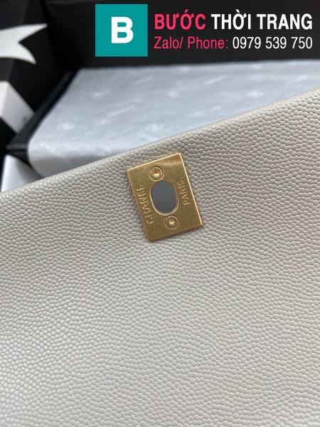 Túi xách Chanel Coco Handle Small siêu cấp da bê màu xám size 24 cm - A92990 