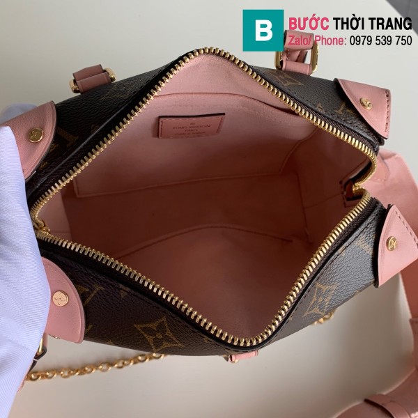 Túi xách Louis Vuitton Locky BB siêu cấp màu hồng size 20 cm - M48818