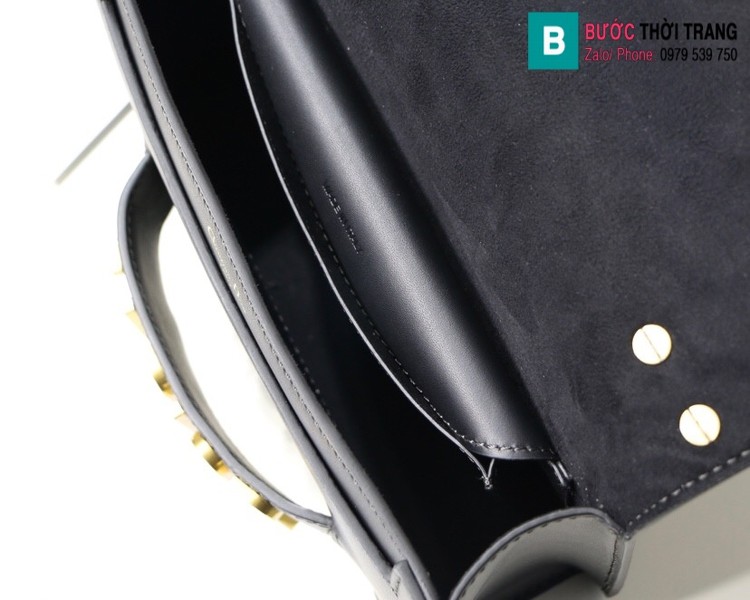 Túi xách Dior J'adior siêu cấp da trơn màu đen size 25cm