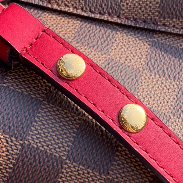 Túi xách LV Louis Vuitton Neo Noe siêu cấp caro màu đỏ size 26cm - N40214