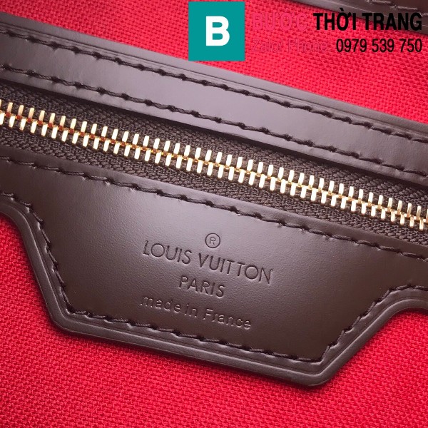 Túi xách tay Louis Vuitton Monogram Vavin PM siêu cấp da casvan màu nâu kẻ cá rô size 23cm - M51172