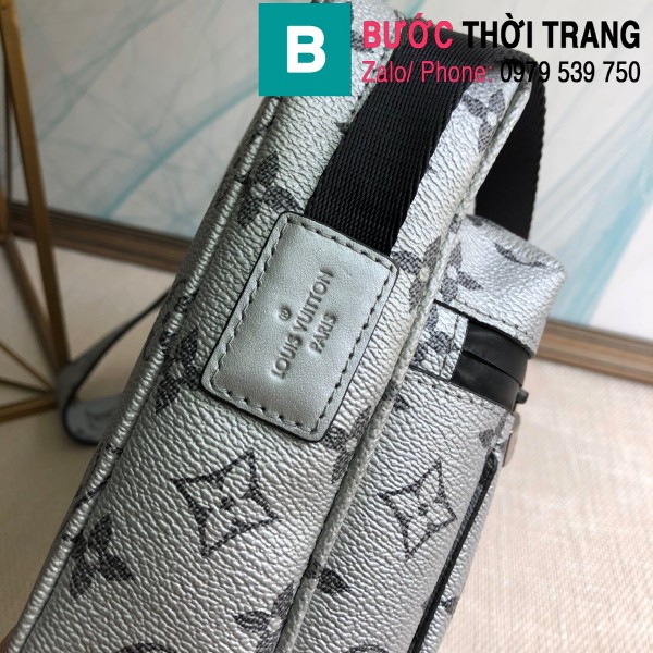 Túi xách Louis Vuitton Messenger siêu cấp monogram màu xám size 25cm - M43843