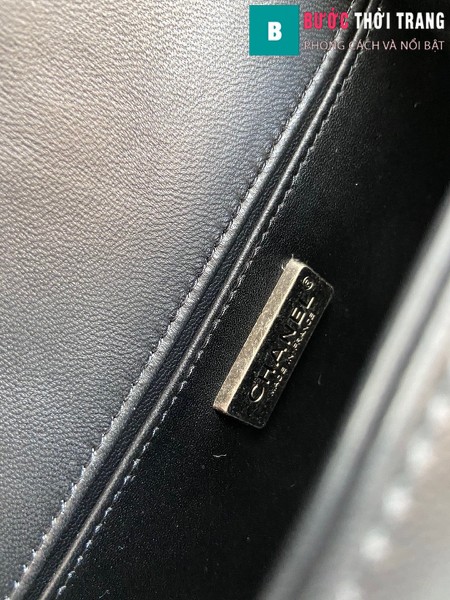 Túi xách Chanel boy siêu cấp python leather màu 9 size 20 cm - A94805 