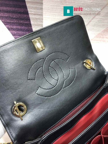 Túi Xách Chanel Trendy CC siêu cấp size 25cm màu đen