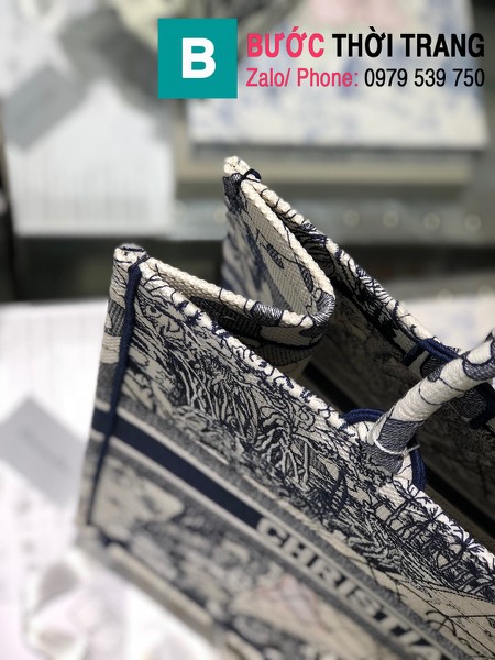 Túi xách Dior Book tote siêu cấp casvan màu 5 size 41.5cm - M1286