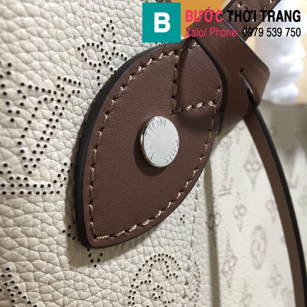 Túi xách Louis Vuitton Hina PM siêu cấp da bê màu trắng ngà size 34 cm - M51950