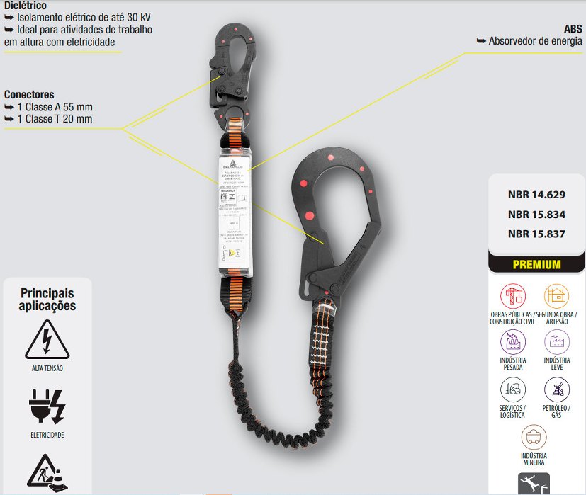 talabarte dielétrico AN235140PR