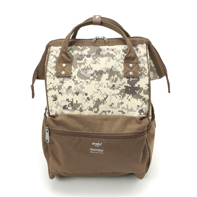 Anello Japan Digital Camouflage Backpack Rucksack Canvas School CAMO Book A4 Bag | eBay